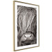 Poster Face to Face with Nature - black and white portrait of an animal with hair 130266 additionalThumb 9