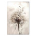 Canvas Art Print Magnetic Gust (1-piece) Vertical - dandelion in the wind 131566