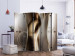 Room Divider Caramel Delight II (5-piece) - abstraction in brown-gold pattern 132666 additionalThumb 2