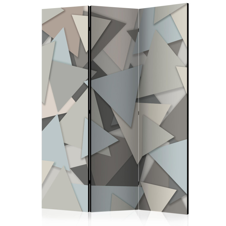Room Divider Geometric Puzzle (3-piece) - unique background in triangular puzzles 133566