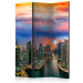 Folding Screen Afternoon in Dubai - skyline of skyscrapers against the sky 133966