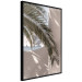 Wall Poster Terrace with a View - natural composition of palm tree against a light wall 134766 additionalThumb 13