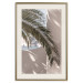 Wall Poster Terrace with a View - natural composition of palm tree against a light wall 134766 additionalThumb 20