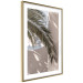 Wall Poster Terrace with a View - natural composition of palm tree against a light wall 134766 additionalThumb 9