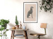 Wall Poster Serene Greyhound - black silhouette of a dog on a solid pastel background 135166 additionalThumb 9