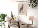 Wall Poster Serene Greyhound - black silhouette of a dog on a solid pastel background 135166 additionalThumb 13