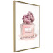 Poster Parisian Dream - pink perfume bottle and cap made of flowers 135766 additionalThumb 6