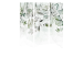 Room Separator Misty Nature - Green (3-piece) - Plant composition on white 136166 additionalThumb 3