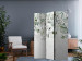 Room Separator Misty Nature - Green (3-piece) - Plant composition on white 136166 additionalThumb 4