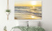 Large canvas print Calm Waves - Grey [Large Format] 136366 additionalThumb 4