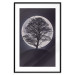 Poster Lonely Tree - nighttime landscape of a tree against the bright moonlight 138066 additionalThumb 19