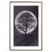 Poster Lonely Tree - nighttime landscape of a tree against the bright moonlight 138066 additionalThumb 13