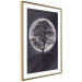 Poster Lonely Tree - nighttime landscape of a tree against the bright moonlight 138066 additionalThumb 2