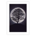 Poster Lonely Tree - nighttime landscape of a tree against the bright moonlight 138066 additionalThumb 13