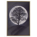 Poster Lonely Tree - nighttime landscape of a tree against the bright moonlight 138066 additionalThumb 9