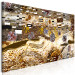 Canvas Golden Klimt (1-piece) - abstraction inspired by the Austrian artist 138466 additionalThumb 2