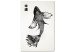 Canvas Fish of Happiness (1-piece) Vertical - animal painted on a light background 142466