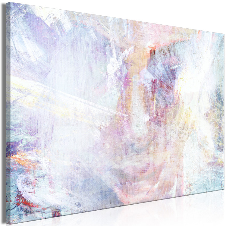 Canvas Misty Figure (1-piece) Wide - abstraction in light colors 143466 additionalImage 2