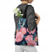 Shopping Bag The essence of delicacy - pink flowers and leaves on a dark background 147466 additionalThumb 3