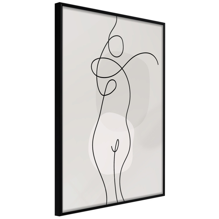 Wall Poster Figure of a Woman - Linear and Abstract Figure in a Modern Style 148966 additionalImage 5