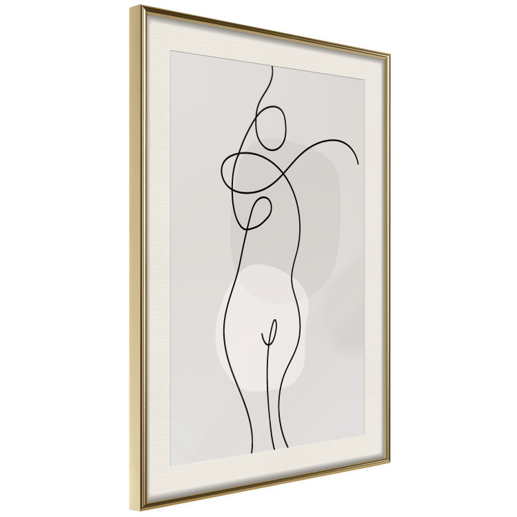 Wall Poster Figure of a Woman - Linear and Abstract Figure in a Modern Style 148966 additionalImage 15