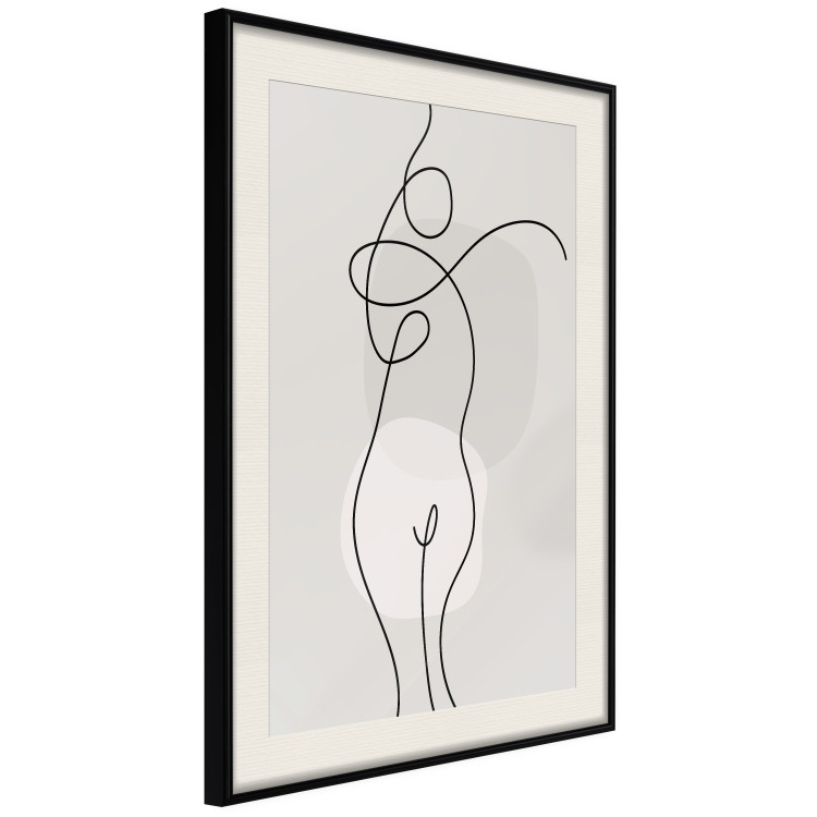 Wall Poster Figure of a Woman - Linear and Abstract Figure in a Modern Style 148966 additionalImage 11