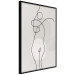 Wall Poster Figure of a Woman - Linear and Abstract Figure in a Modern Style 148966 additionalThumb 5