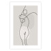 Wall Poster Figure of a Woman - Linear and Abstract Figure in a Modern Style 148966 additionalThumb 19