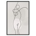 Wall Poster Figure of a Woman - Linear and Abstract Figure in a Modern Style 148966 additionalThumb 21
