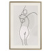 Wall Poster Figure of a Woman - Linear and Abstract Figure in a Modern Style 148966 additionalThumb 24