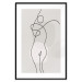 Wall Poster Figure of a Woman - Linear and Abstract Figure in a Modern Style 148966 additionalThumb 27