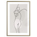Wall Poster Figure of a Woman - Linear and Abstract Figure in a Modern Style 148966 additionalThumb 26