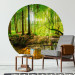 Round wallpaper Forest Pond - Colorful Water Among Green Trees and Vegetation 149166 additionalThumb 2