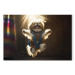 Canvas Print AI Shih Tzu Dog - Jumping Animal Against the Rays of the Sun - Horizontal 150166