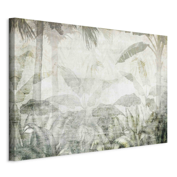 Large canvas print A Memory of Nature - A Delicate Composition With Jungle Vegetation [Large Format] 151166 additionalImage 2