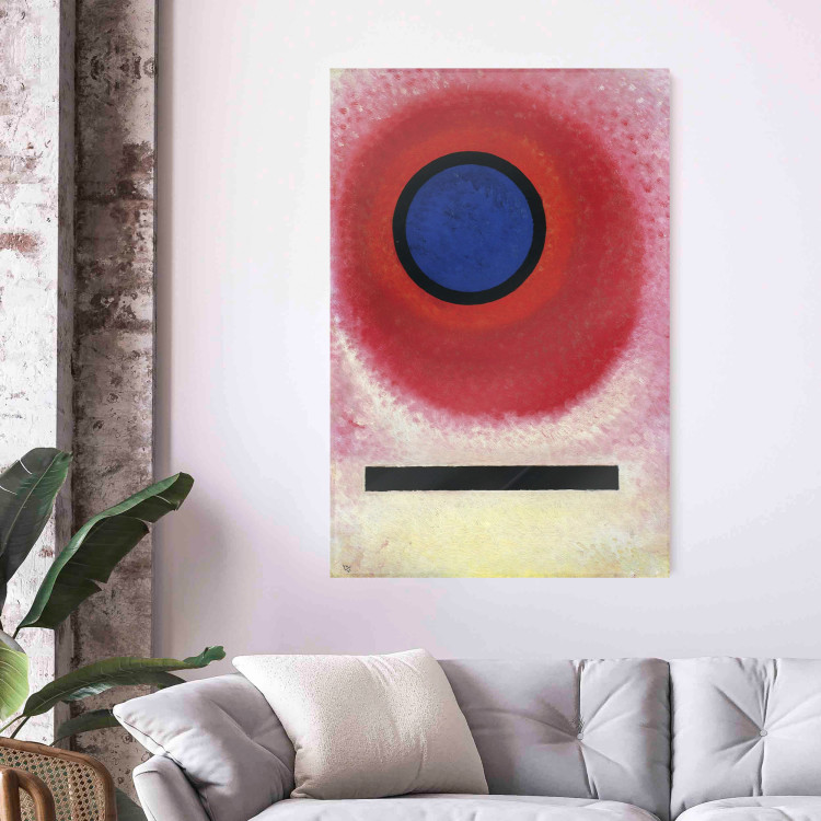 Wall Poster Blue Circle - Kandinsky’s Composition With Expressive Colors 151666 additionalImage 14