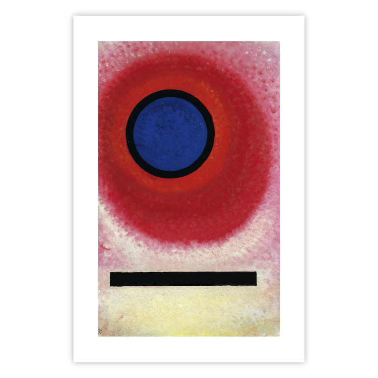 Wall Poster Blue Circle - Kandinsky’s Composition With Expressive Colors 151666 additionalImage 19
