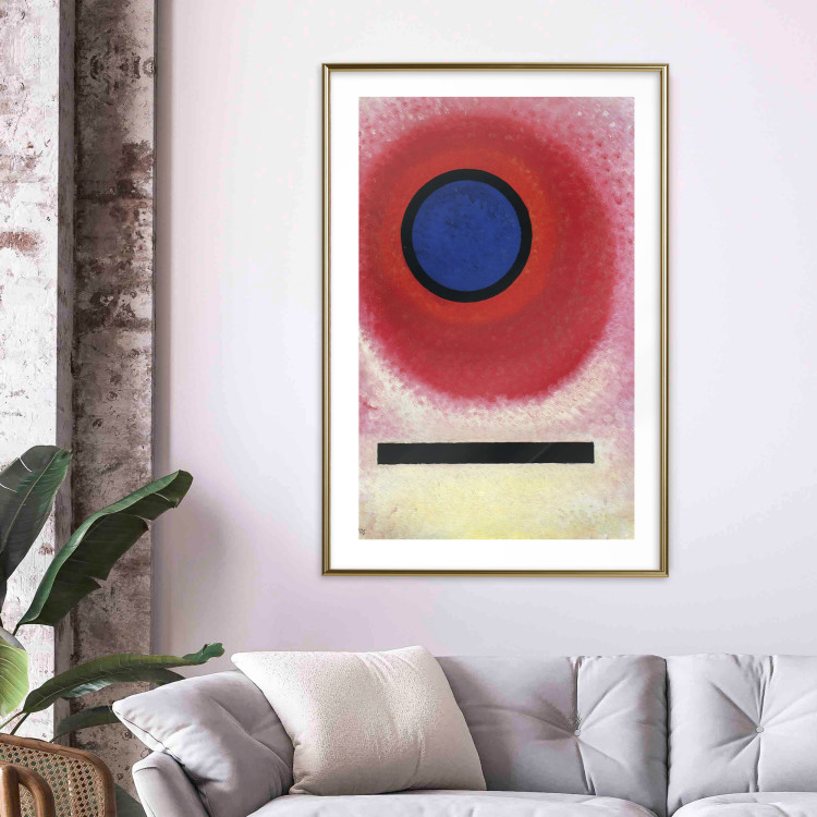 Wall Poster Blue Circle - Kandinsky’s Composition With Expressive Colors 151666 additionalImage 15