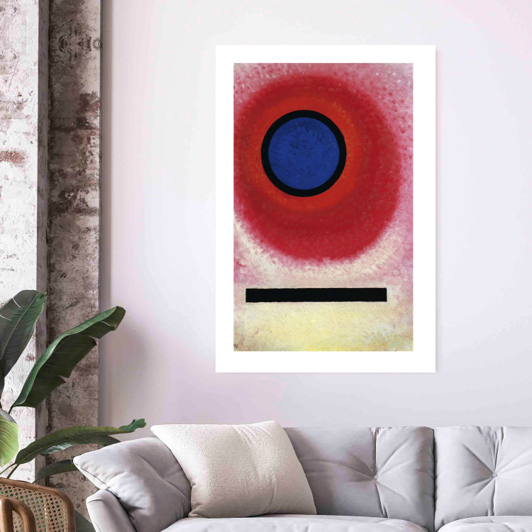 Wall Poster Blue Circle - Kandinsky’s Composition With Expressive Colors 151666 additionalImage 10