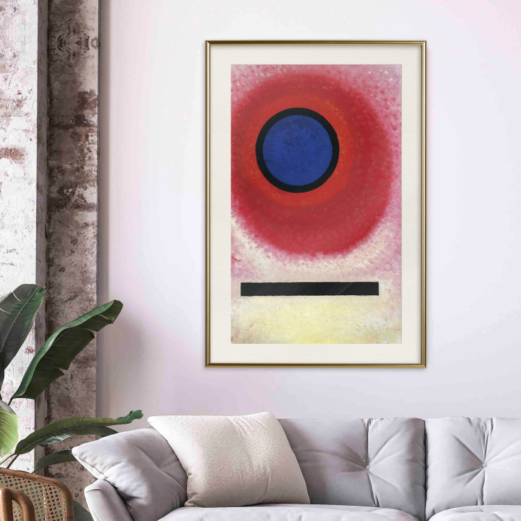 Wall Poster Blue Circle - Kandinsky’s Composition With Expressive Colors 151666 additionalImage 17