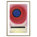Wall Poster Blue Circle - Kandinsky’s Composition With Expressive Colors 151666 additionalThumb 24