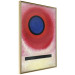 Wall Poster Blue Circle - Kandinsky’s Composition With Expressive Colors 151666 additionalThumb 4