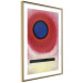 Wall Poster Blue Circle - Kandinsky’s Composition With Expressive Colors 151666 additionalThumb 6