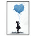 Wall Poster Blue Heart - Banksy-Inspired Balloon Mural 151766 additionalThumb 19