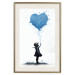Wall Poster Blue Heart - Banksy-Inspired Balloon Mural 151766 additionalThumb 23