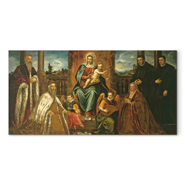 Reproduction Painting Doge Alvise Mocenigo and Family before the Madonna and Child 152866