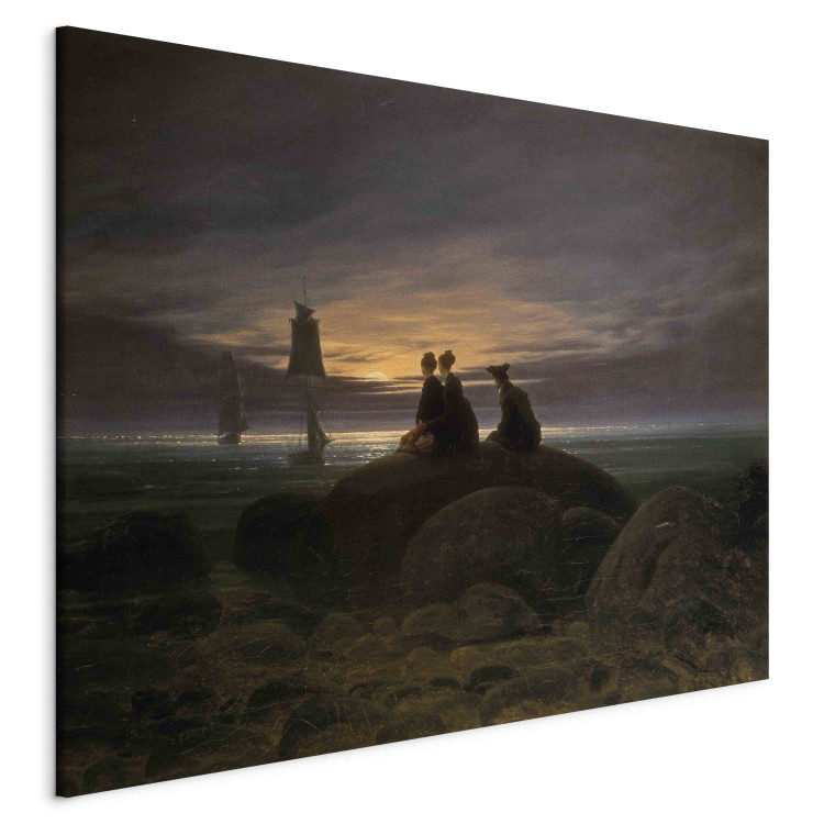 Art Reproduction Moonrise by the sea 154166 additionalImage 2