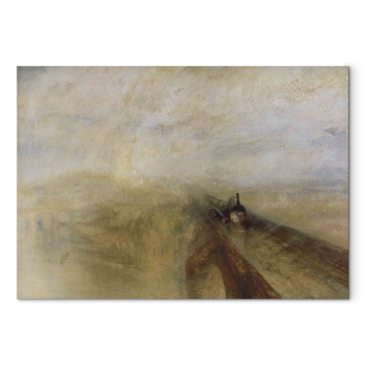 Reproduction Painting Rain Steam and Speed, The Great Western Railway, painted before 155766