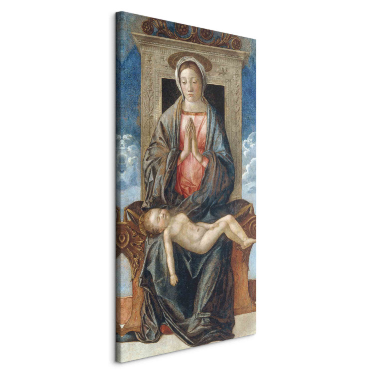 Art Reproduction Enthroned Madonna, worshipping the sleeoing Child 157066 additionalImage 2