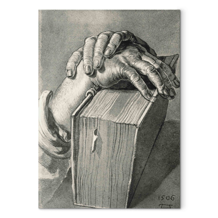 Reproduction Painting Study of hands with a book 158266